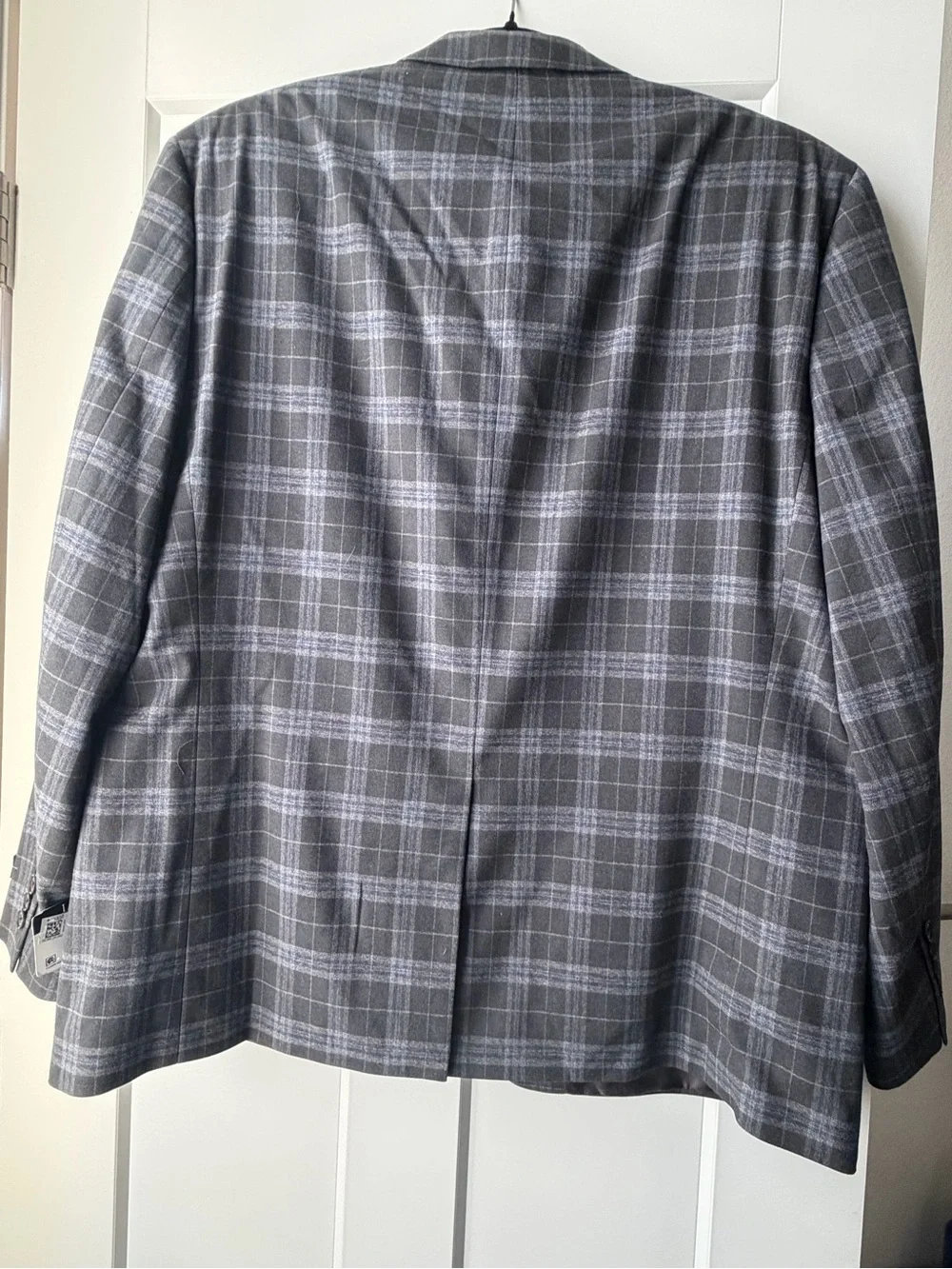 Lauren Ralph Lauren Men's Gray Plaid Sport Coat - Picture 3 of 4